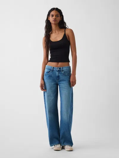 Gap The Hailey Low Rise Loose Jean In Blue