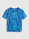 Gap Toddler 100% Organic Cotton Mix And Match Graphic T-shirt In Admiral Blue