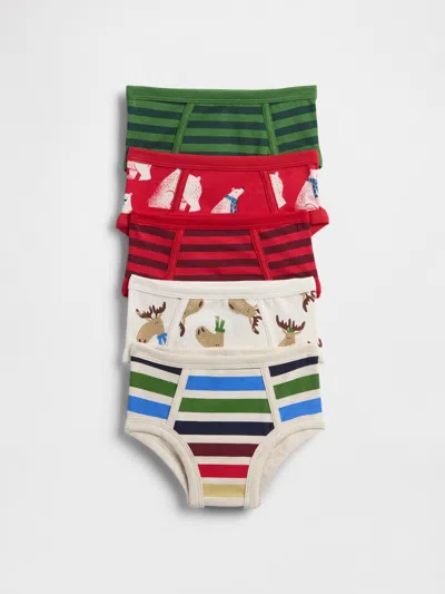 Gap Babies' Toddler Bikini Briefs (5-pack) In Multi
