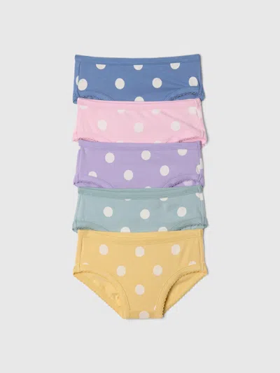 Gap Babies' Toddler Bikini Briefs (5-pack) In Polka Dot