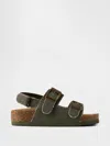 Gap Toddler Buckle Cork Sandals In Thyme Green