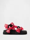 Gap Toddler Canvas Strap Sandals In Tomato Sauce Red