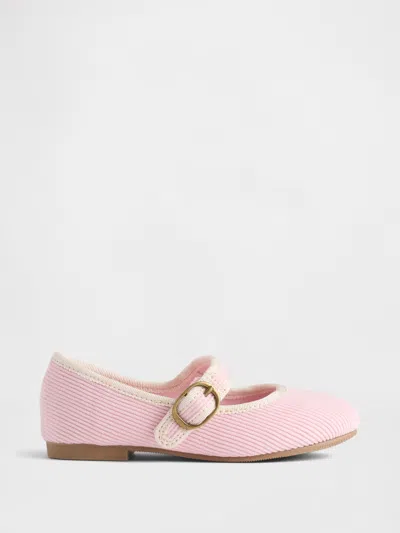 Gap Babies' Toddler Corduroy Mary Jane Flats In Pink