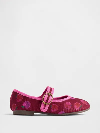 Gap Babies' Toddler Corduroy Mary Jane Flats In Red