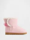 Gap Toddler Cozy Bow Boots In Pink