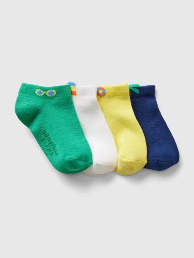 Gap Babies' Toddler Crew Socks (4-pack) In Multi