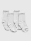 Gap Toddler Crew Socks (4-pack) In White