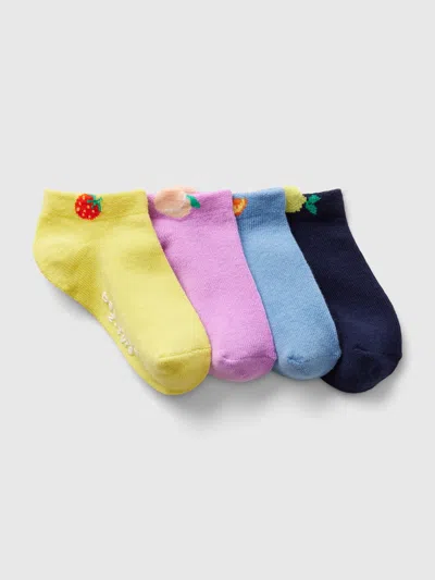 Gap Babies' Toddler Fruit Crew Socks (4-pack) In Multi
