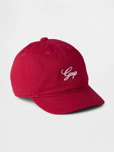 Gap Babies' Toddler  Americana Logo Baseball Hat In Sled Red