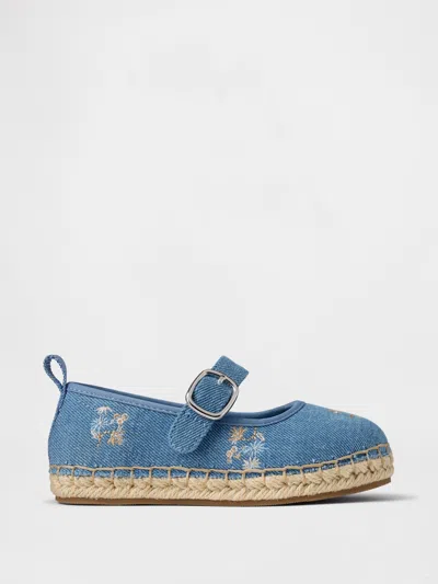 Gap Babies' Toddler Mary Jane Espadrilles In Denim