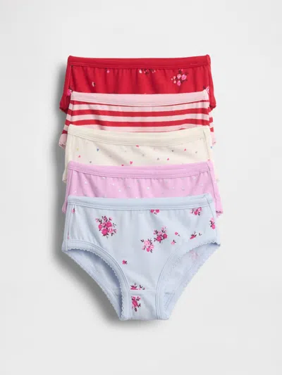 Gap Babies' Toddler Organic Stretch Cotton Briefs (5-pack) In Multi