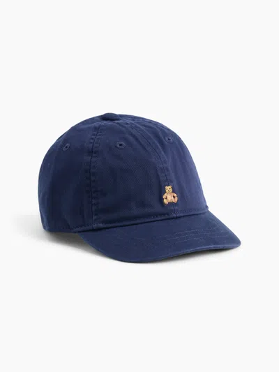 Gap Babies' Toddler Overdye Brannan Bear Baseball Hat In Blue
