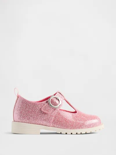 Gap Babies' Toddler T-strap Loafers In Pink