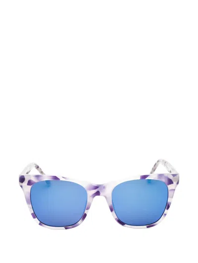 Gap Tortoise-effect Square-frame Sunglasses In Blue