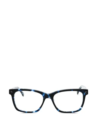 Gap Tortoiseshell-effect Rectangle-frame Glasses In Black