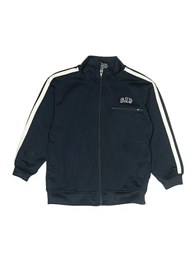 Pre-owned Gap Kids' Track Jacket In Blue