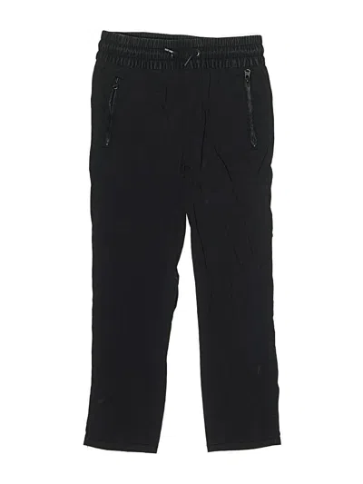Pre-owned Gap Kids' Track Pants In Black