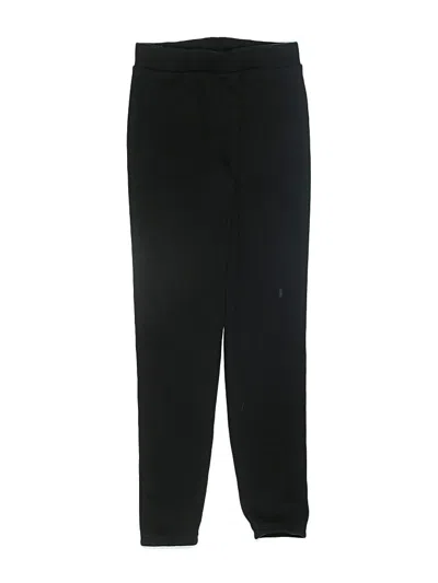 Pre-owned Gap Kids' Track Pants In Black