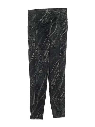 Pre-owned Gap Kids' Track Pants In Black