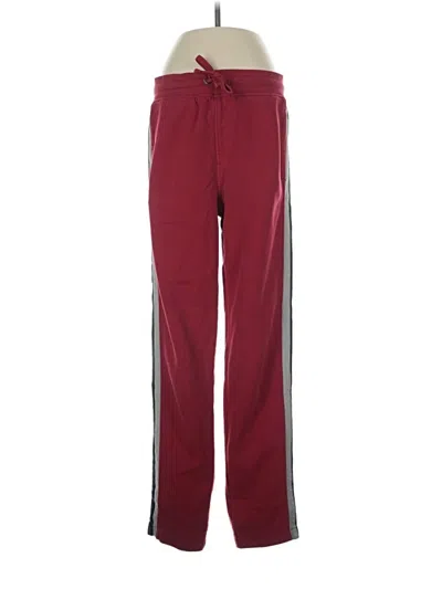 Pre-owned Gap Track Pants In Burgundy