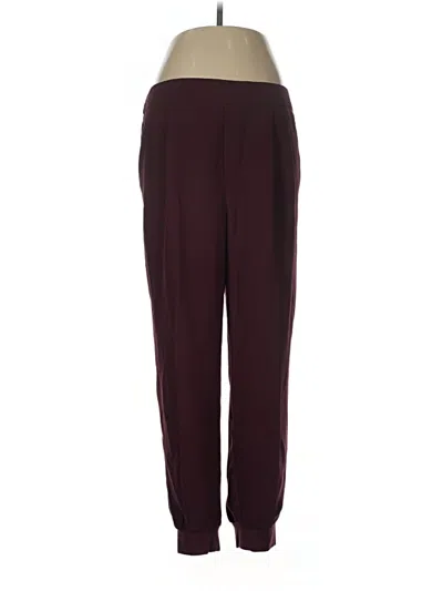 Pre-owned Gap Track Pants In Burgundy