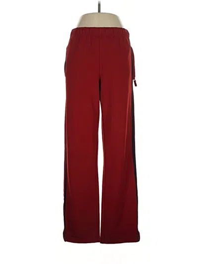 Pre-owned Gap Track Pants In Burgundy