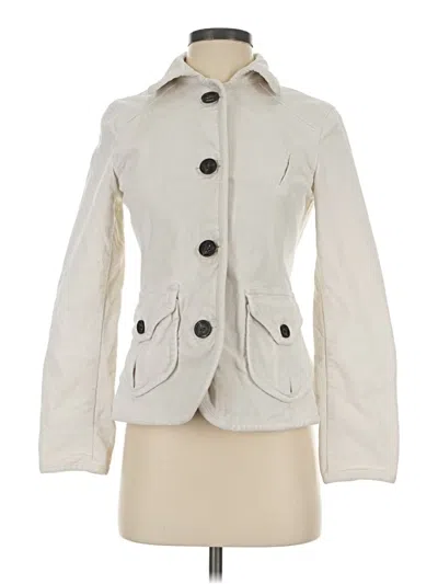 Pre-owned Gap Trenchcoat In Ivory