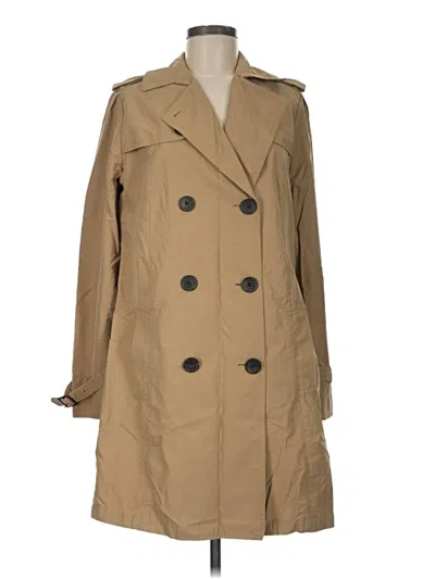 Pre-owned Gap Trenchcoat In Tan