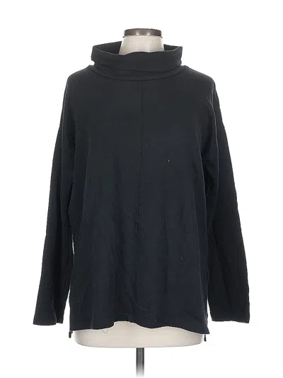 Pre-owned Gap Turtleneck Sweater In Black