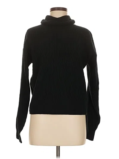 Pre-owned Gap Turtleneck Sweater In Black