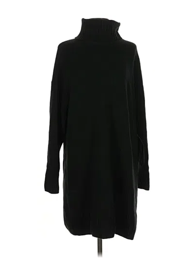 Pre-owned Gap Turtleneck Sweater In Black