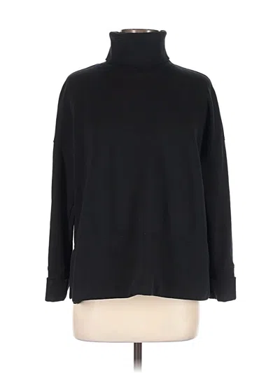 Pre-owned Gap Turtleneck Sweater In Black