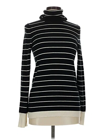 Pre-owned Gap Turtleneck Sweater In Black