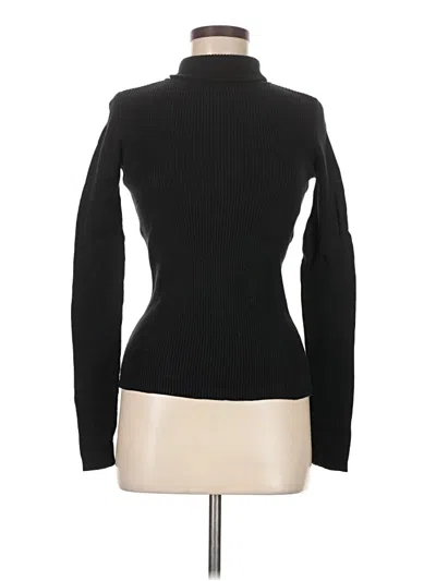Pre-owned Gap Turtleneck Sweater In Black