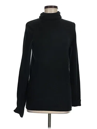 Pre-owned Gap Turtleneck Sweater In Black