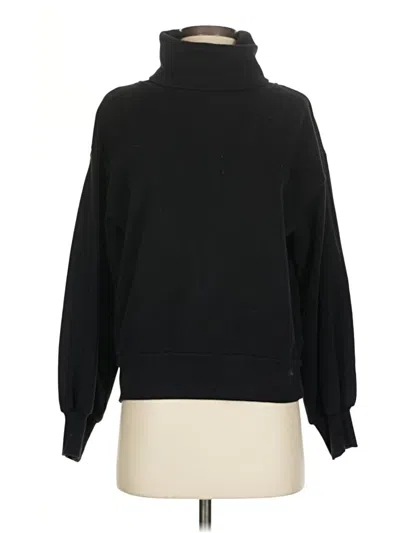 Pre-owned Gap Turtleneck Sweater In Black