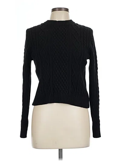 Pre-owned Gap Turtleneck Sweater In Black