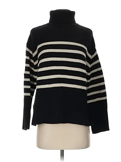 Pre-owned Gap Turtleneck Sweater In Black