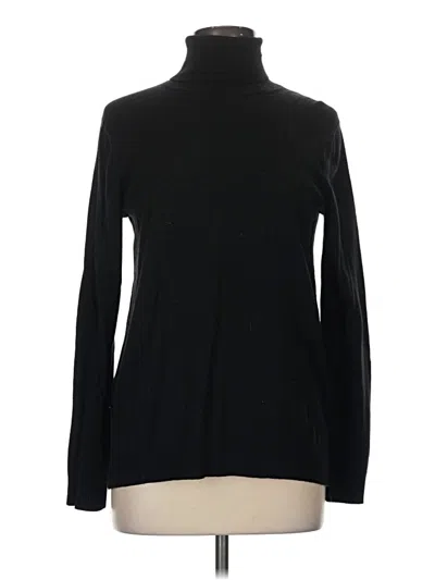 Pre-owned Gap Turtleneck Sweater In Black
