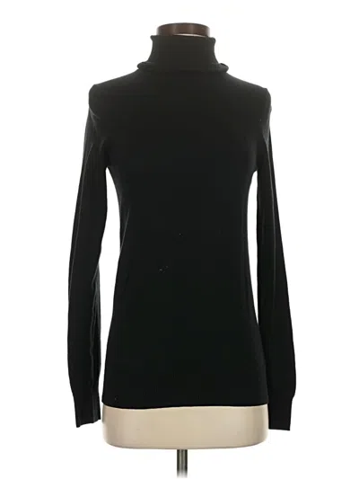Pre-owned Gap Turtleneck Sweater In Black