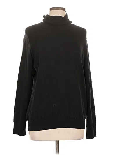 Pre-owned Gap Turtleneck Sweater In Black