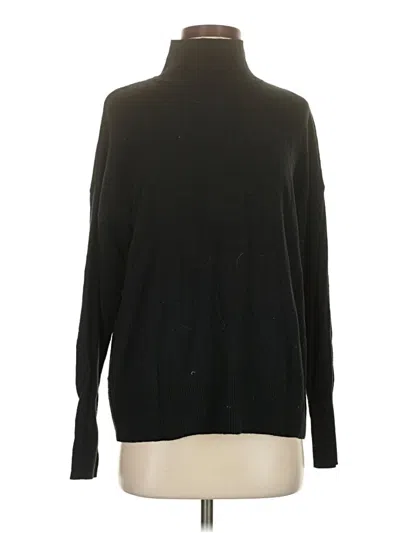 Pre-owned Gap Turtleneck Sweater In Black