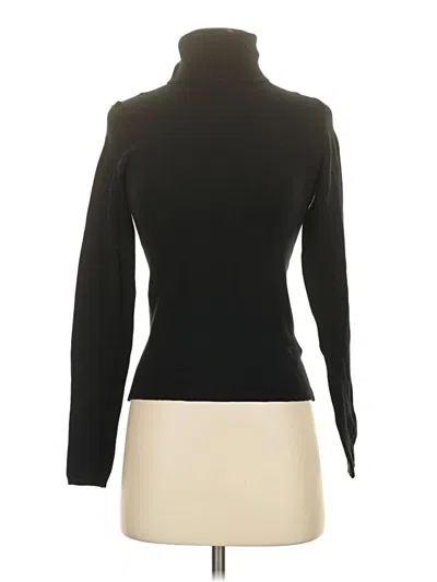 Pre-owned Gap Turtleneck Sweater In Black