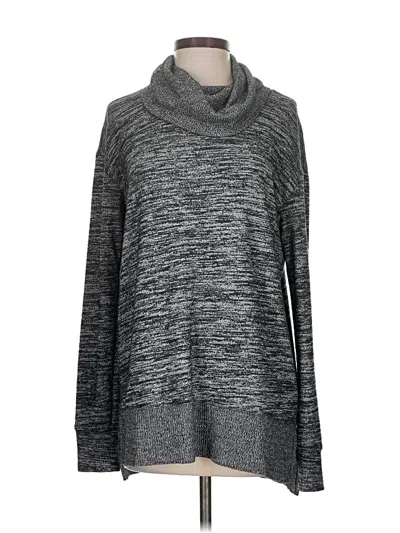 Pre-owned Gap Turtleneck Sweater In Black