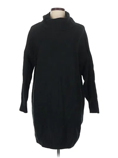 Pre-owned Gap Turtleneck Sweater In Black
