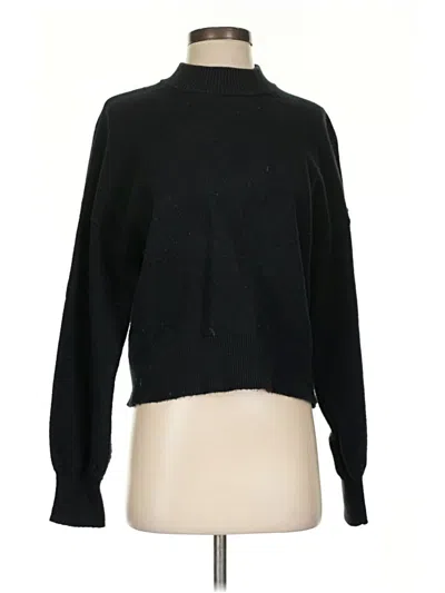 Pre-owned Gap Turtleneck Sweater In Black
