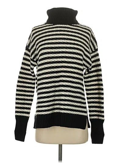 Pre-owned Gap Turtleneck Sweater In Black
