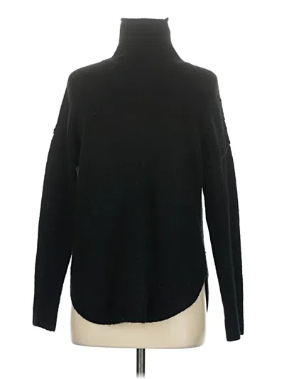 Pre-owned Gap Turtleneck Sweater In Black