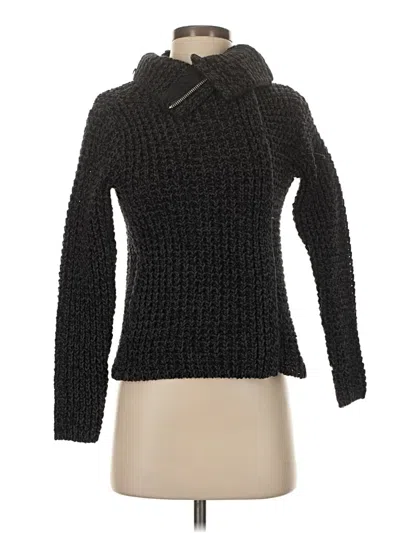 Pre-owned Gap Turtleneck Sweater In Black