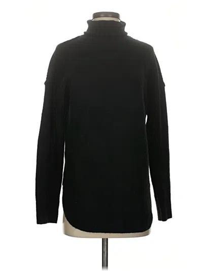 Pre-owned Gap Turtleneck Sweater In Black
